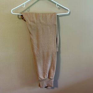 light brown sweatpants great for this upcoming clod season